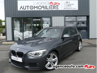 Achat voiture occasion, Auto occasion pas cher | Agence Auto Bmw Série 1 120D 184 M SPORT BVA6 5P Gris Année : 2015 Automatique Diesel