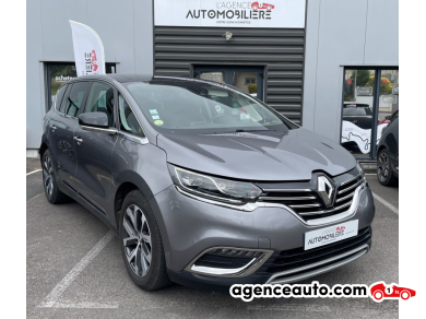 Achat voiture occasion, Auto occasion pas cher | Agence Auto Renault Espace V 1.6 DCI 160 TWIN TURBO ENERGY INTENS EDC 7PL Gris Année : 2016 Automatique Diesel