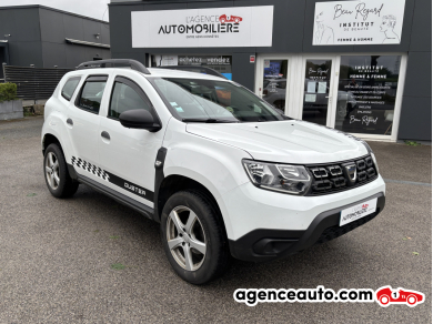 Achat voiture occasion, Auto occasion pas cher | Agence Auto Dacia Duster 1.5 Blue Dci 115 ch 4x2 ESSENTIEL BVM6 Blanc Année : 2018 Manuelle Diesel