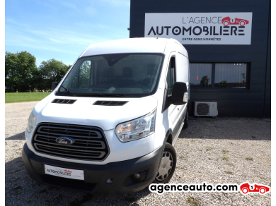 Achat voiture occasion, Auto occasion pas cher | Agence Auto Ford Transit 2.0 TDCI 130 L2H2 TREND BUSINESS Blanc Année : 2017 Manuelle Diesel