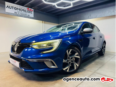Achat voiture occasion, Auto occasion pas cher | Agence Auto Renault Megane GT 1.6 TCe 16V 4RD EDC7 Boîte auto Bleu Année : 2016 Automatique Essence