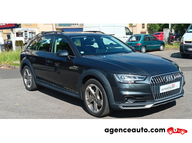 Achat voiture occasion, Auto occasion pas cher | Agence Auto Audi A4 Allroad 2.0 TDI  Quattro S-Tronic7 190 cv Gris Année : 2018 Automatique Diesel