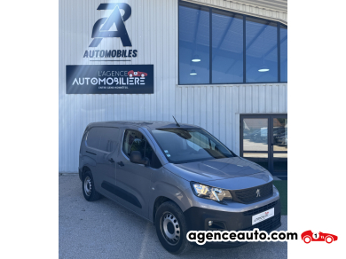 Achat voiture occasion, Auto occasion pas cher | Agence Auto Peugeot Partner 1.5 BlueHdi EAT8 - 130cv L2 Gris Année : 2019 Automatique Diesel