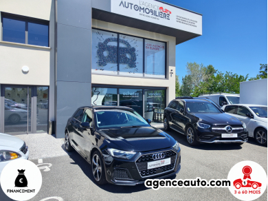 Achat voiture occasion, Auto occasion pas cher | Agence Auto Audi A1 II 30 1.0 TFSI S-Tronic7 116 cv DESIGN LUXE Noir Année : 2019 Automatique Essence