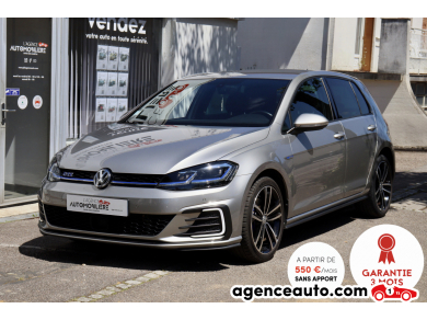 Achat voiture occasion, Auto occasion pas cher | Agence Auto Volkswagen Golf GTE 1.4 TSI 204 Hybrid DSG6 Gris Année : 2020 Automatique Hybride