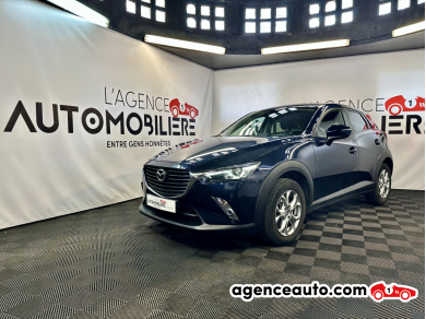 Aankoop Gebruikte Auto, Goedkope Gebruikte Auto | Agence Auto Mazda CX-3 2.0 SKYACTIV-G 121 DYNAMIQUE Blauw Jaar : 2017 Handgeschakelde auto Benzine
