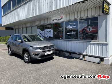 Aankoop Gebruikte Auto, Goedkope Gebruikte Auto | Agence Auto Jeep Compass II 2.0 CRD 16V 4WD S&S 140 CV BVM6 - Garantie 12 Mois Grijs Jaar : 2018 Handgeschakelde auto Diesel