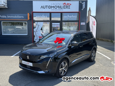 Achat voiture occasion, Auto occasion pas cher | Agence Auto Peugeot 5008 1.2 130 ch EAT8 Allure Noir Année : 2022 Automatique Essence