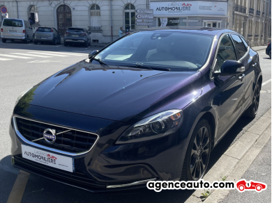 Achat voiture occasion, Auto occasion pas cher | Agence Auto Volvo V40 D2 2.0 120CH KINETIC BVM6 Bleu Année : 2015 Manuelle Diesel