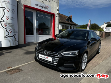 Achat voiture occasion, Auto occasion pas cher | Agence Auto Audi A5 II Sportback 2.0 TDI S-Tronic 190 cv Avus - Virtual Cockpit - Siège à mémoire - Sièges chauffants Noir Année : 2017 Automatique Diesel