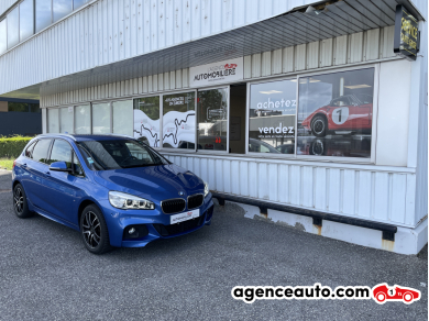Achat voiture occasion, Auto occasion pas cher | Agence Auto Bmw Série 2 (F45) Active Tourer 225xe PACK M 224 CV Hybrid xDrive BVA - Garantie 12 Mois Bleu Année : 2017 Automatique Hybride