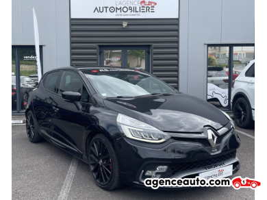 Achat voiture occasion, Auto occasion pas cher | Agence Auto Renault Clio IV (2) 1.6 TURBO 220 RS TROPHY EDC Noir Année : 2018 Automatique Essence