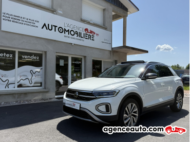 Achat voiture occasion, Auto occasion pas cher | Agence Auto Volkswagen T-roc Phase 2 1.5 TSI BVA STYLE EXCLUSIVE Blanc Année : 2023 Automatique Essence