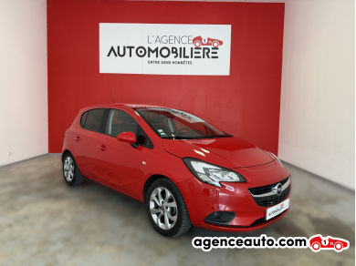 Achat voiture occasion, Auto occasion pas cher | Agence Auto Opel Corsa OPEL CORSA V 1.4 90 EDITION 5P + CARPLAY Rouge Année : 2019 Manuelle Essence