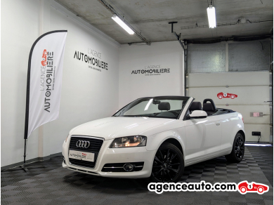 Achat voiture occasion, Auto occasion pas cher | Agence Auto Audi A3 Cabriolet 1.2 TFSI 105 Blanc Année : 2012 Manuelle Essence