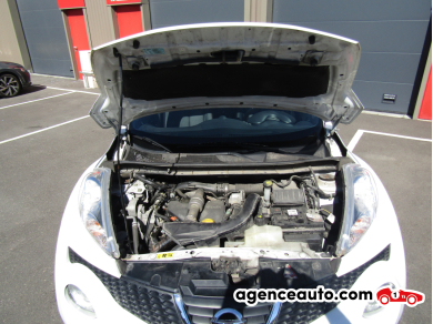 Achat voiture occasion, Auto occasion pas cher | Agence Auto Nissan Juke 1.5 dCi 110ch TEKNA bvm6 Blanc Année : 2012 Manuelle Diesel