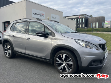 Achat voiture occasion, Auto occasion pas cher | Agence Auto Peugeot 2008 (2) 1.2 PURETECH 130CH S&S GT LINE EAT6 Gris Année : 2019 Automatique Essence