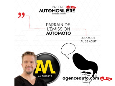 Passion Automobile et Divertissement : L'Agence Automobilière Fière Partenaire d'AutoMoto sur TF1